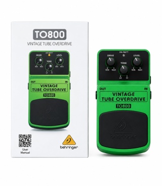 Behringer TO800 vintage tube overdrive