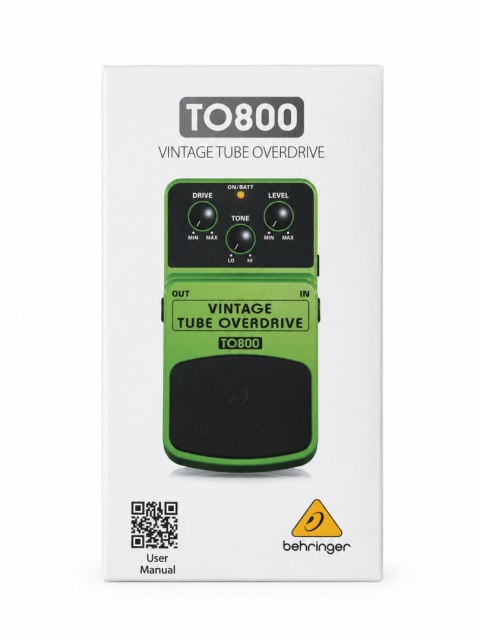 Behringer TO800 vintage tube overdrive