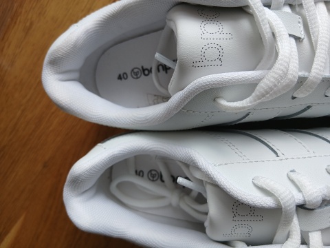Biale sneakersy bpc r.40